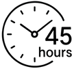 Up to 45 Hours