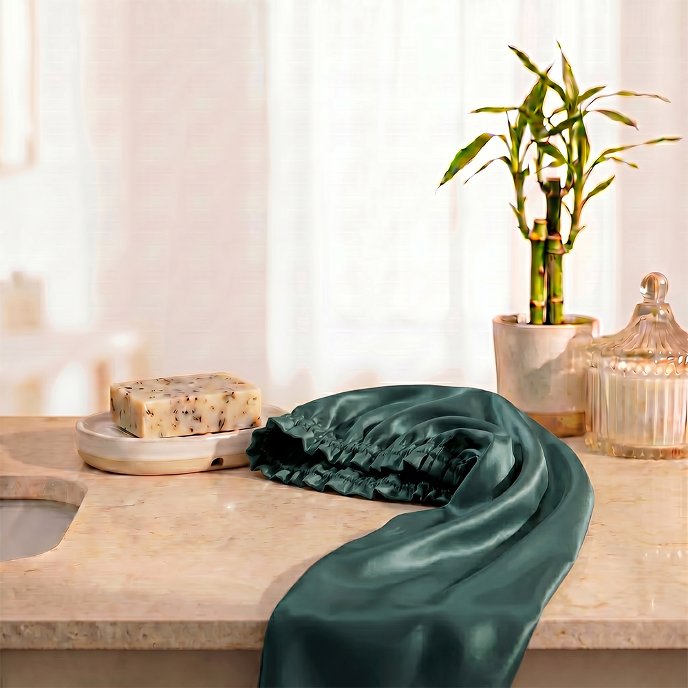 Blissy Cascade Bonnet - Emerald