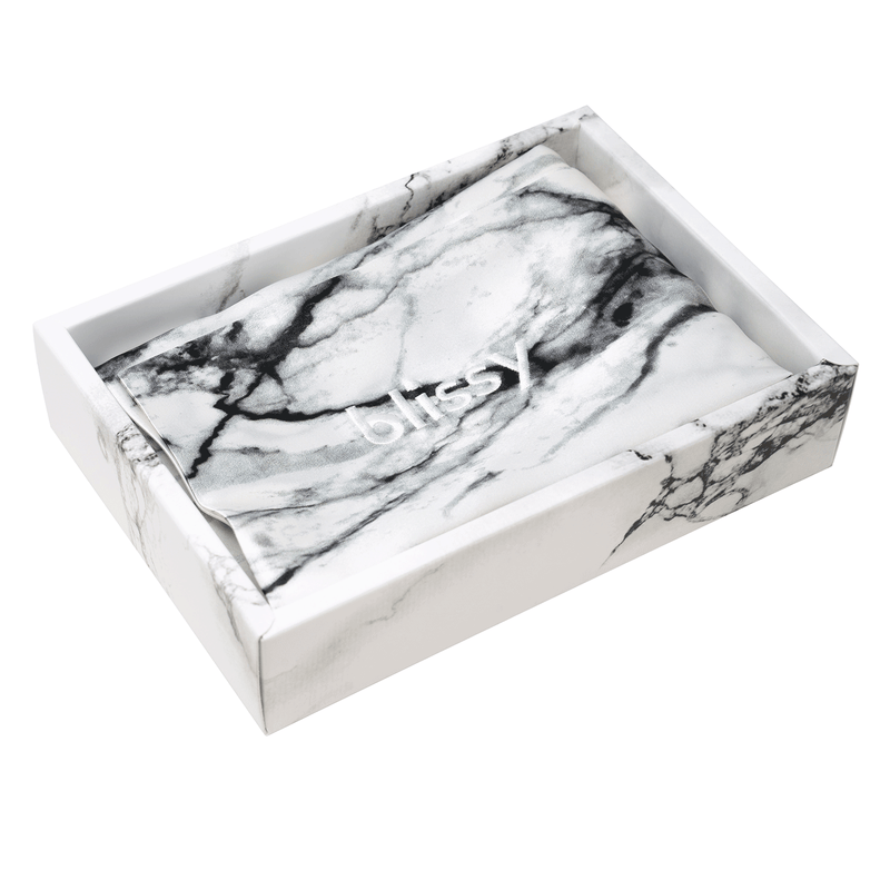 Pillowcase - Light Marble - Queen