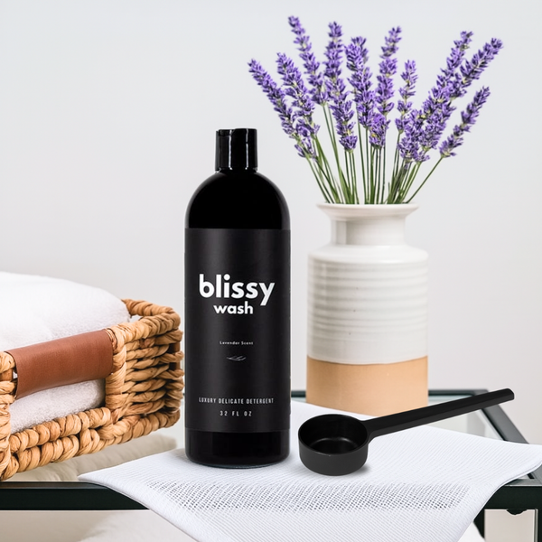 Blissy 32fl Oz Blissy Wash Laundry Detergent – 22 Momme Mulberry Silk, 100% Silk