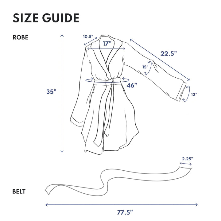 Blissy Marilyn Monroe™ Silk Blissy Classic Robe Set Detail –