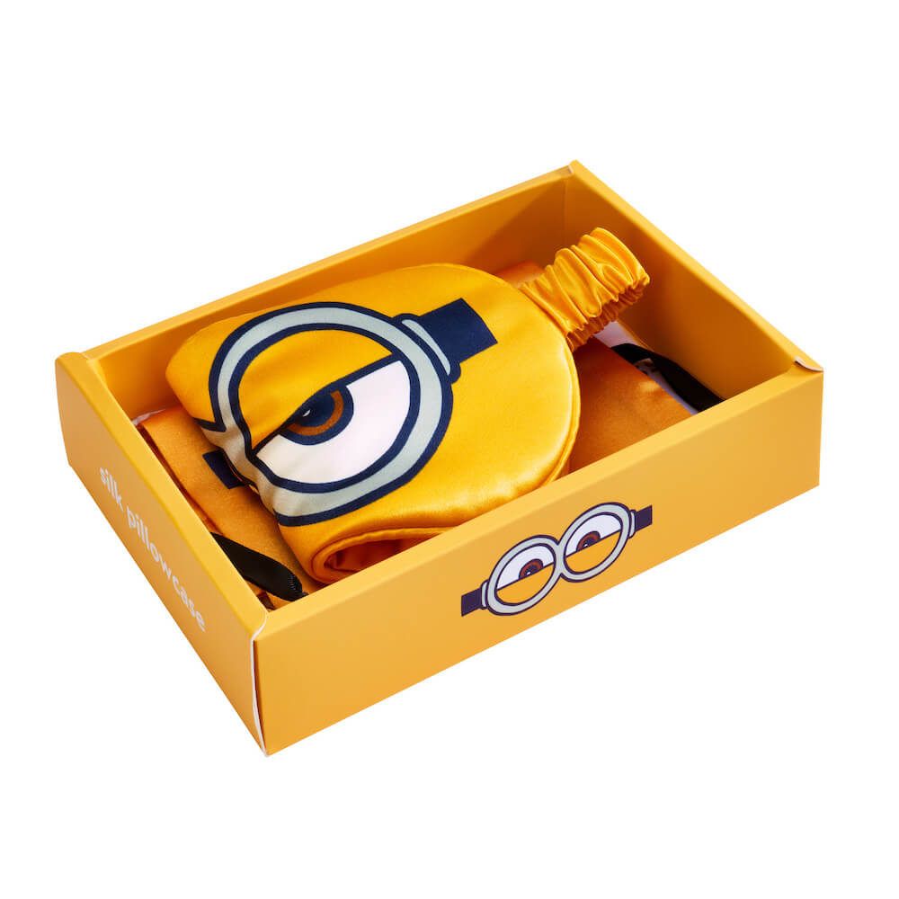 Blissy Mulberry Silk Sleep Mask – Sleepyhead Minion