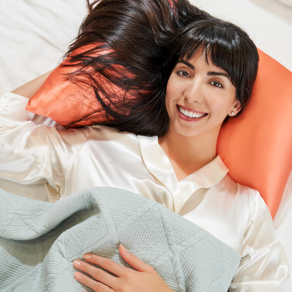 Blissy Mulberry Silk Pillowcase – Sunrise Queen
