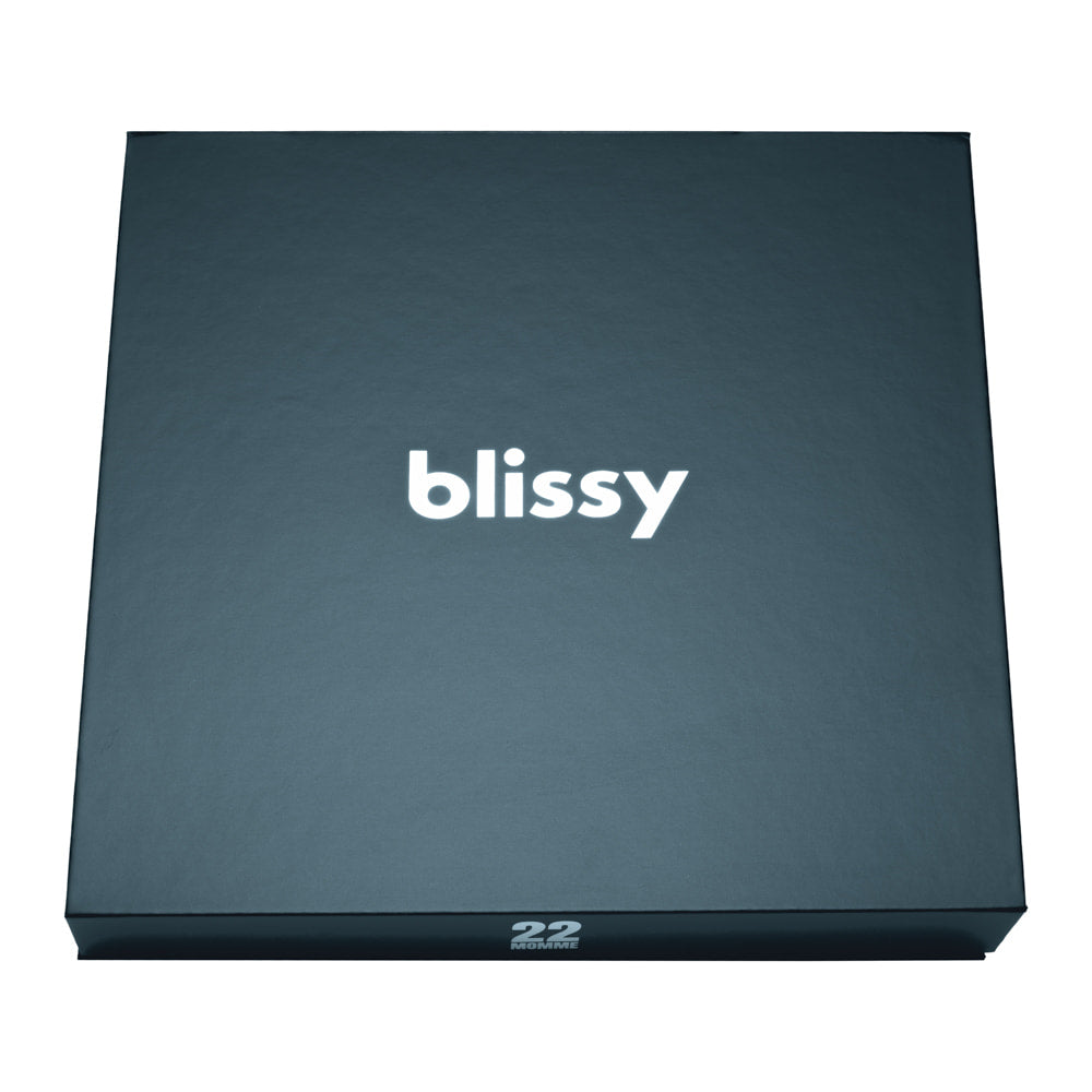 Blissy Mulberry Silk Blissy Dream Set – Ash Blue Queen