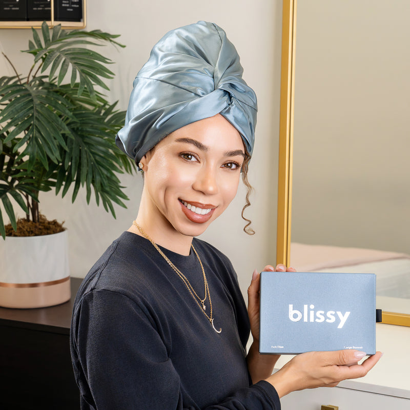 Blissy Bonnet - Ash Blue - Large