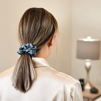 Blissy Scrunchies - Ash Blue