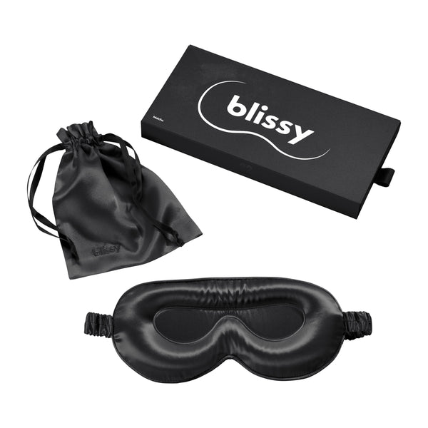 Sleep Mask - Black - Profile