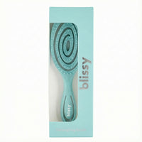 Blissy Blue Silk Blissy Detangling Brush Detail –