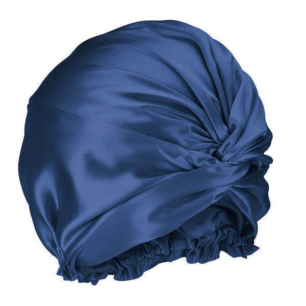 100% Mulberry Silk Blissy Silk Bonnet Close-Up – Blissy 22 Momme Silk