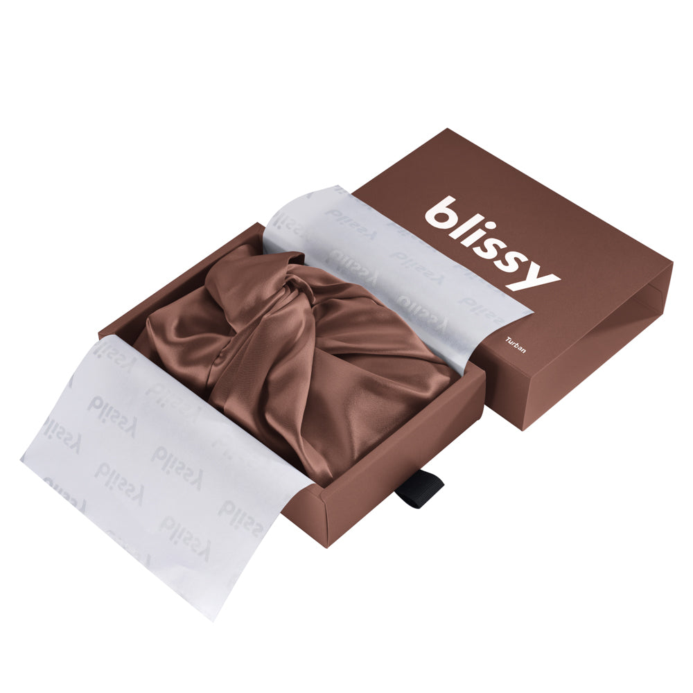 Chocolate Blissy Bonnet – Blissy Premium Silk