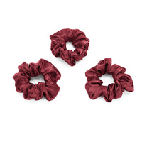 Blissy Scrunchies - Burgundy