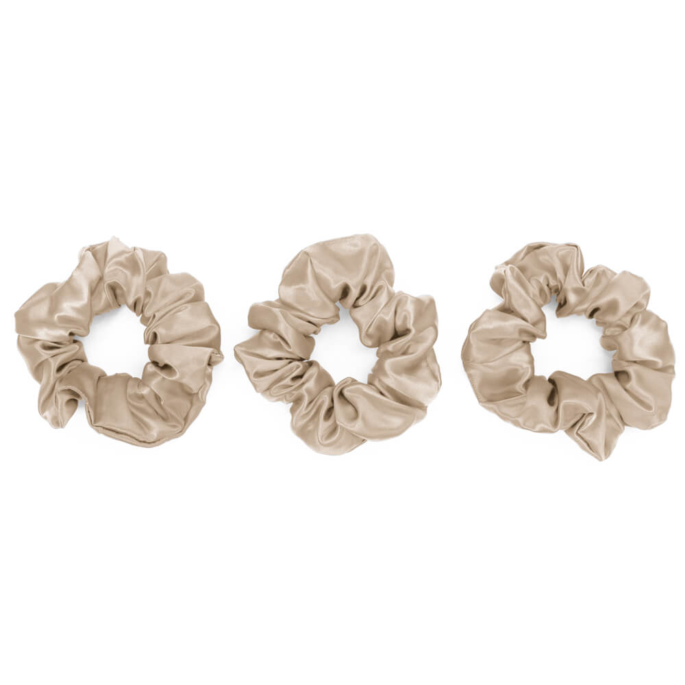 Blissy Mulberry Silk Blissy Scrunchies – Champagne