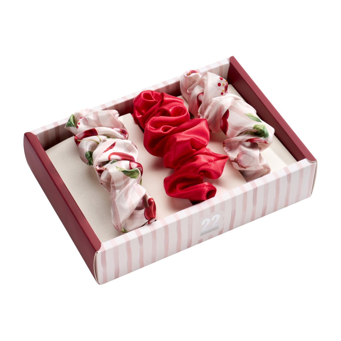 Cherry Blossom Mulberry Silk Blissy Scrunchies – Blissy