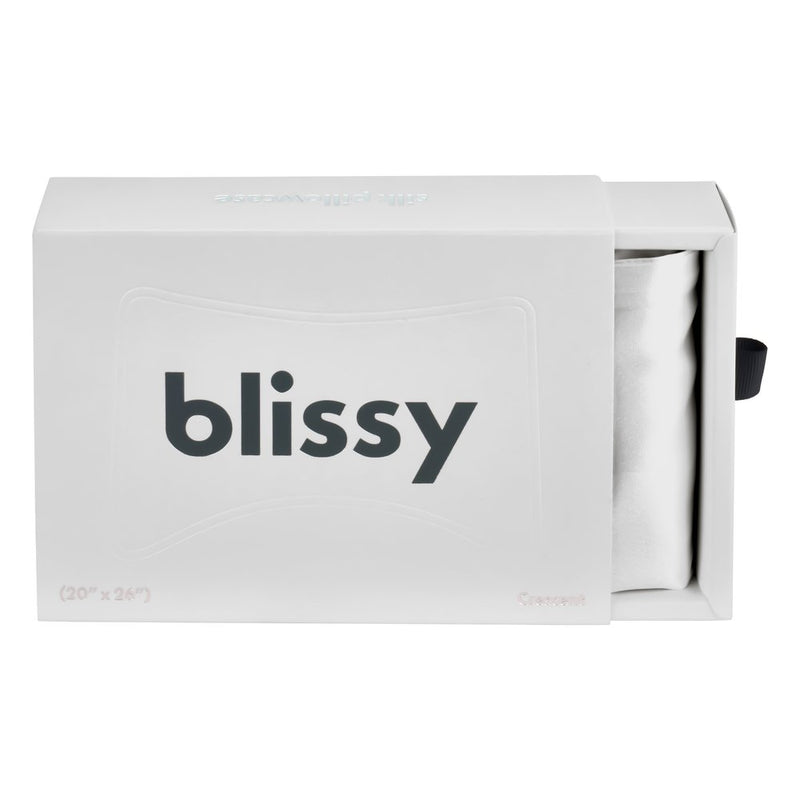 Crescent Pillowcase - Silver - King