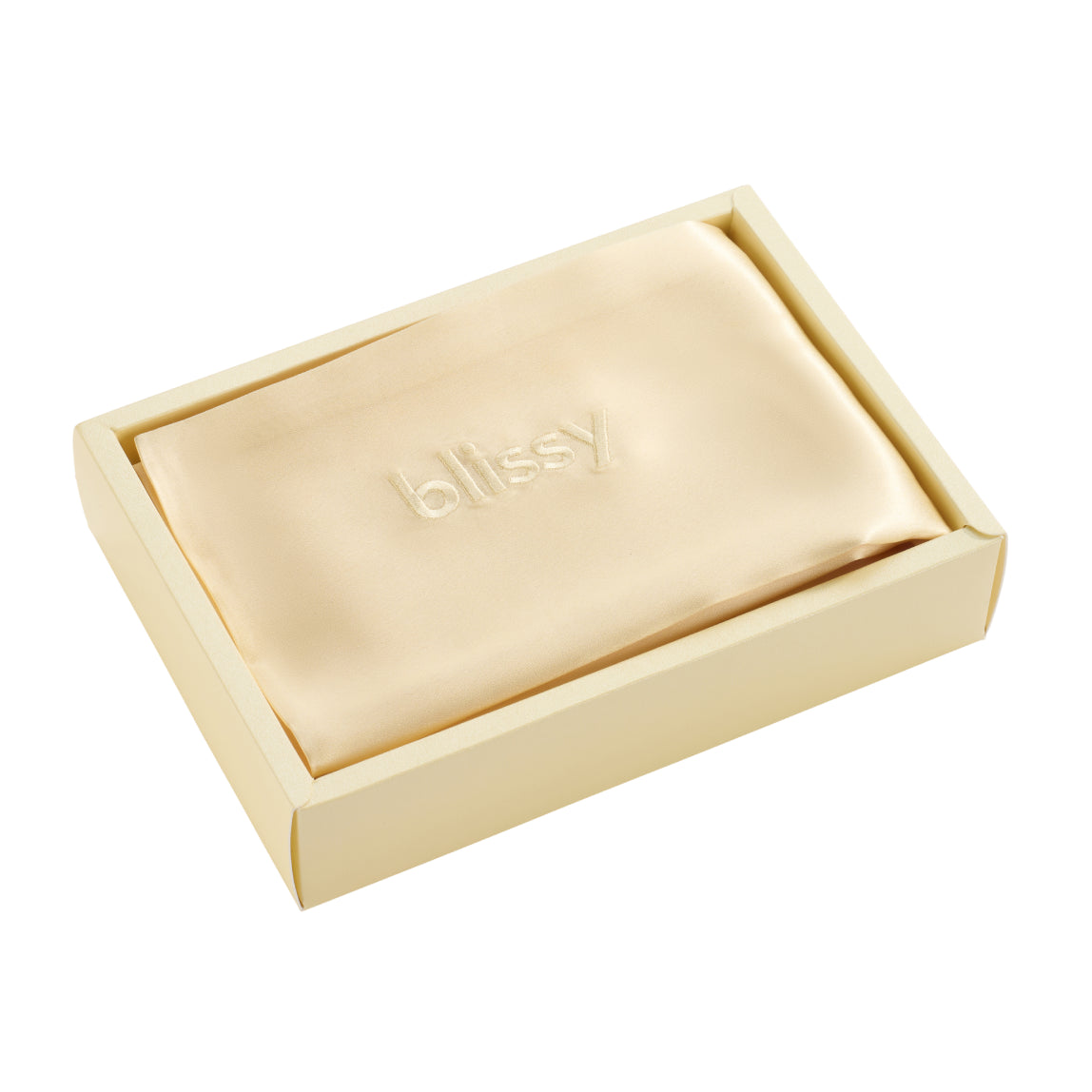 Blissy Pillowcase - Custard - Standard