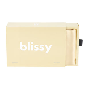 Blissy Pillowcase - Custard - Queen