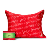 Pillowcase - Elf “Santa Is Coming!” - King