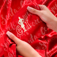 Pillowcase - Elf “Santa Is Coming!” - King