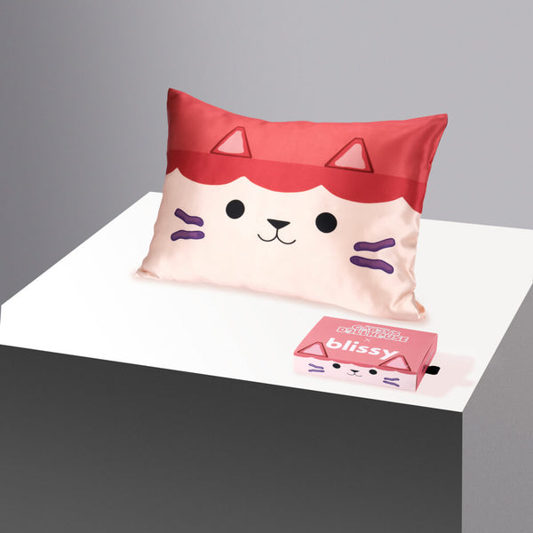 Blissy Gabby'S Dollhouse Pillowcase – 22 Momme Mulberry Silk, 100% Silk