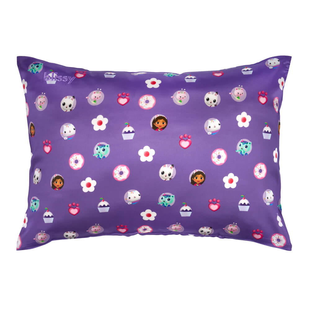 Blissy Gabby'S Dollhouse Pillowcase Lifestyle – Mulberry Silk