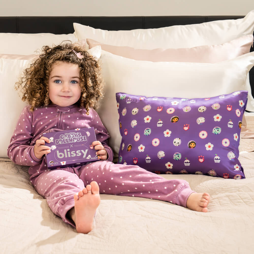 Blissy Mulberry Silk Pillowcase – Gabby'S Dollhouse