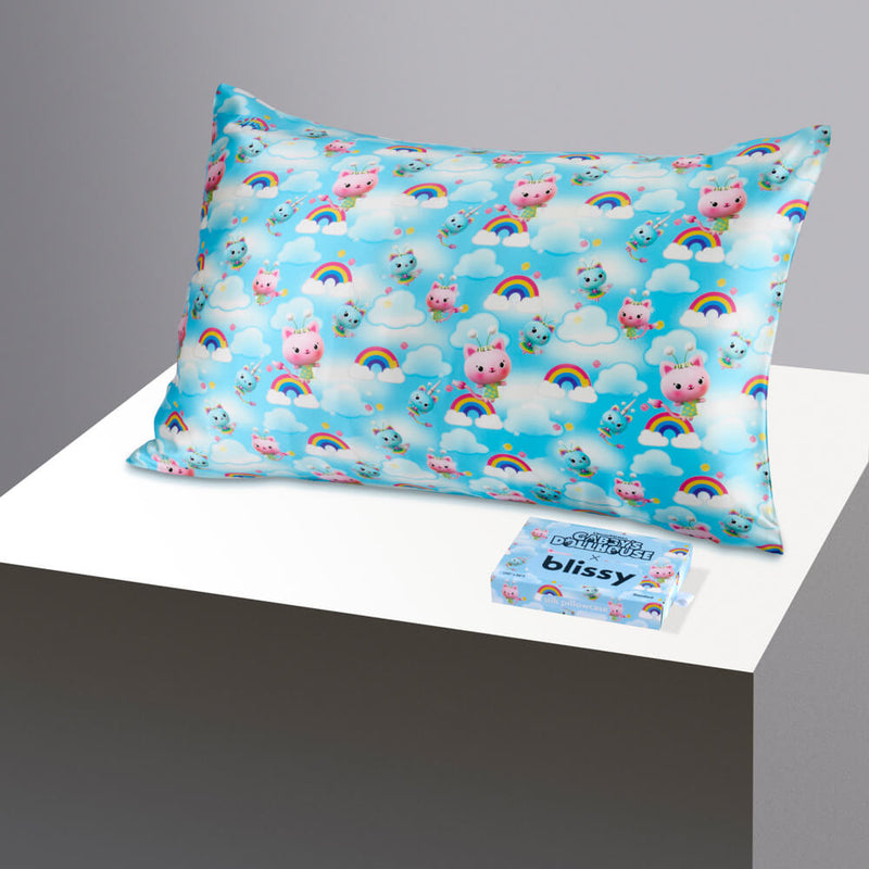 Pillowcase - Gabby's Dollhouse - Kitty Fairy - Toddler - Blissy Gabby'S Dollhouse Pillowcase – 22 Momme Mulberry Silk, 100% Silk