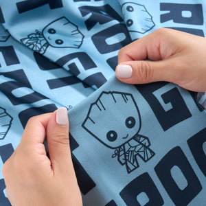 Pillowcase - Marvel™ - Blue Groot Letter Print - Toddler