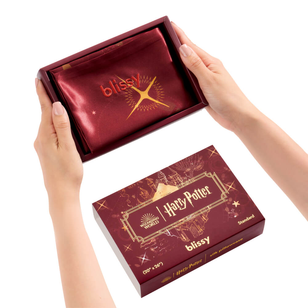 Blissy Blissy Silk Pillowcase Silk Harry Potter Detail –