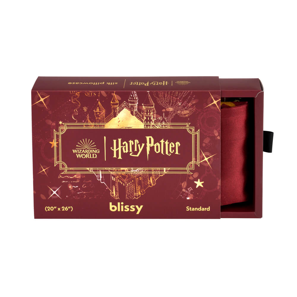 Blissy Silk Pillowcase Harry Potter Close-Up – Blissy 22 Momme Silk