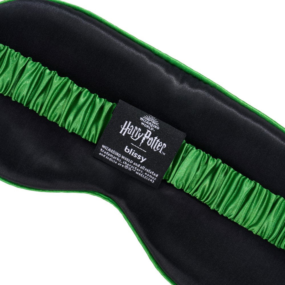 Blissy Harry Potter Silk Sleep Mask Detail –