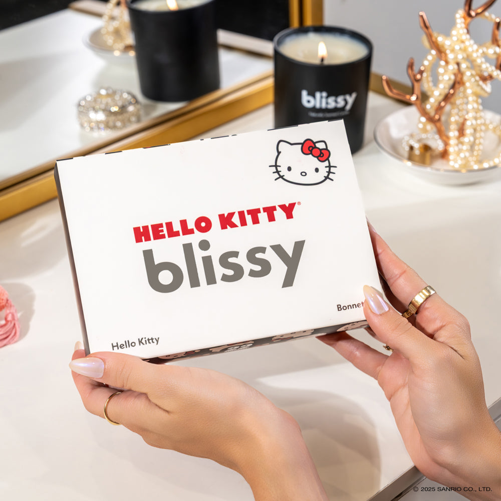 Blissy Hello Kitty Silk Blissy Bonnet Detail –