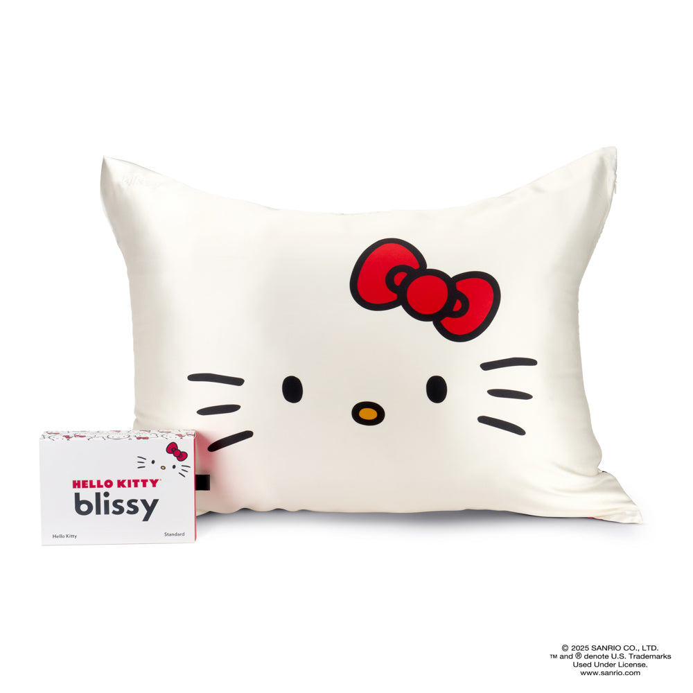 Hello Kitty- Queen Mulberry Silk Pillowcase – Blissy