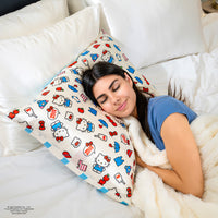 Pillowcase - Hello Kitty Stripes - Queen