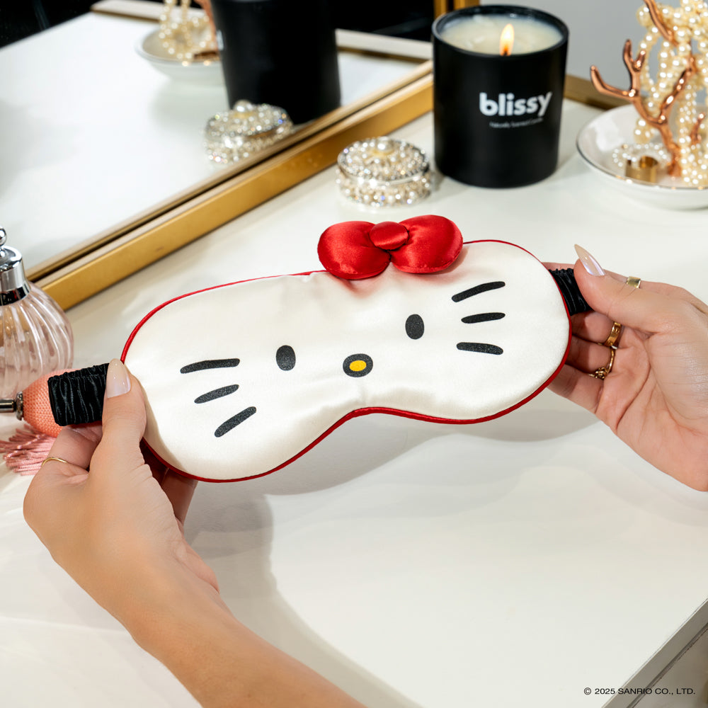 Hello Kitty Sleep Mask – Blissy Premium Silk
