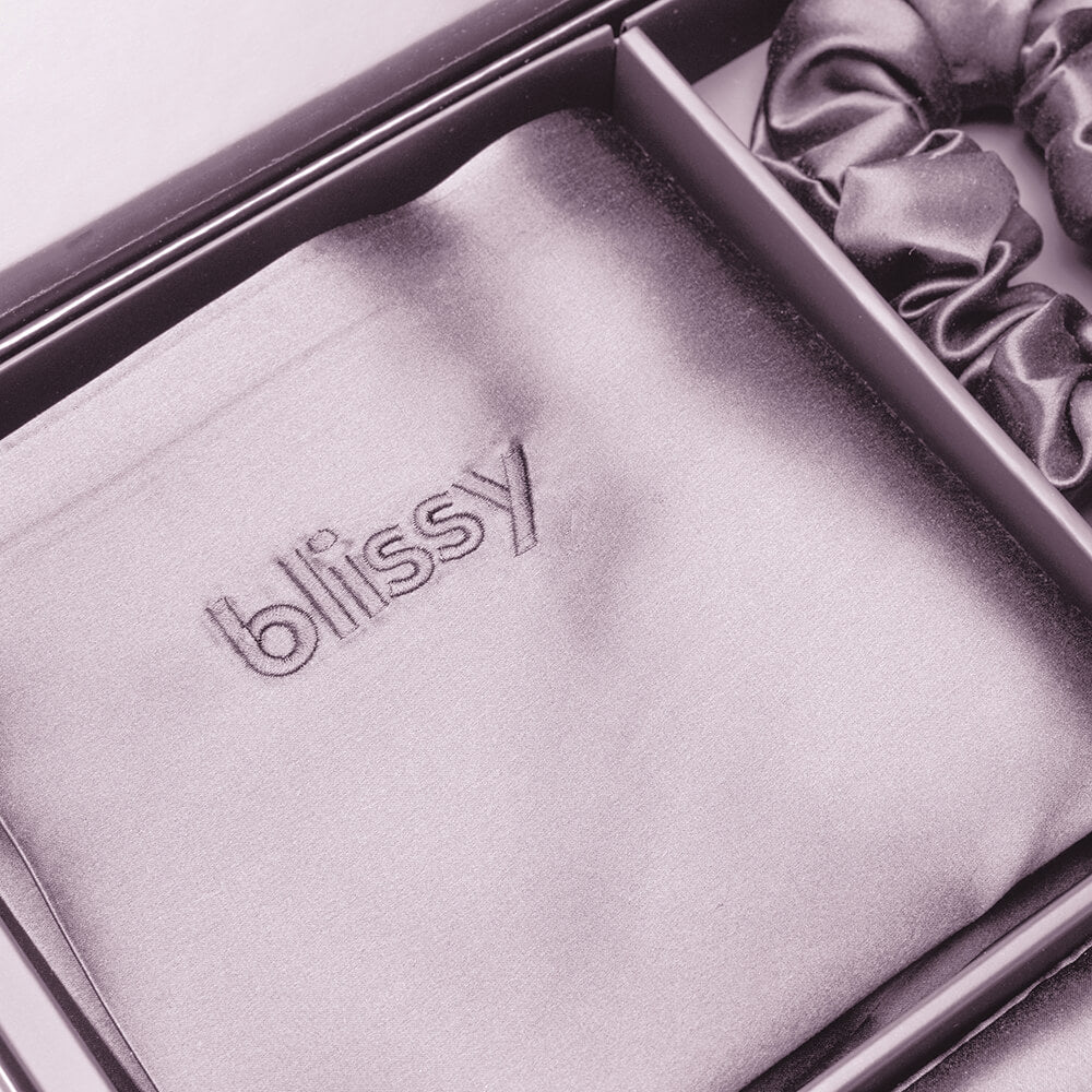 Blissy Mulberry Silk Blissy Dream Set – Lavender Standard