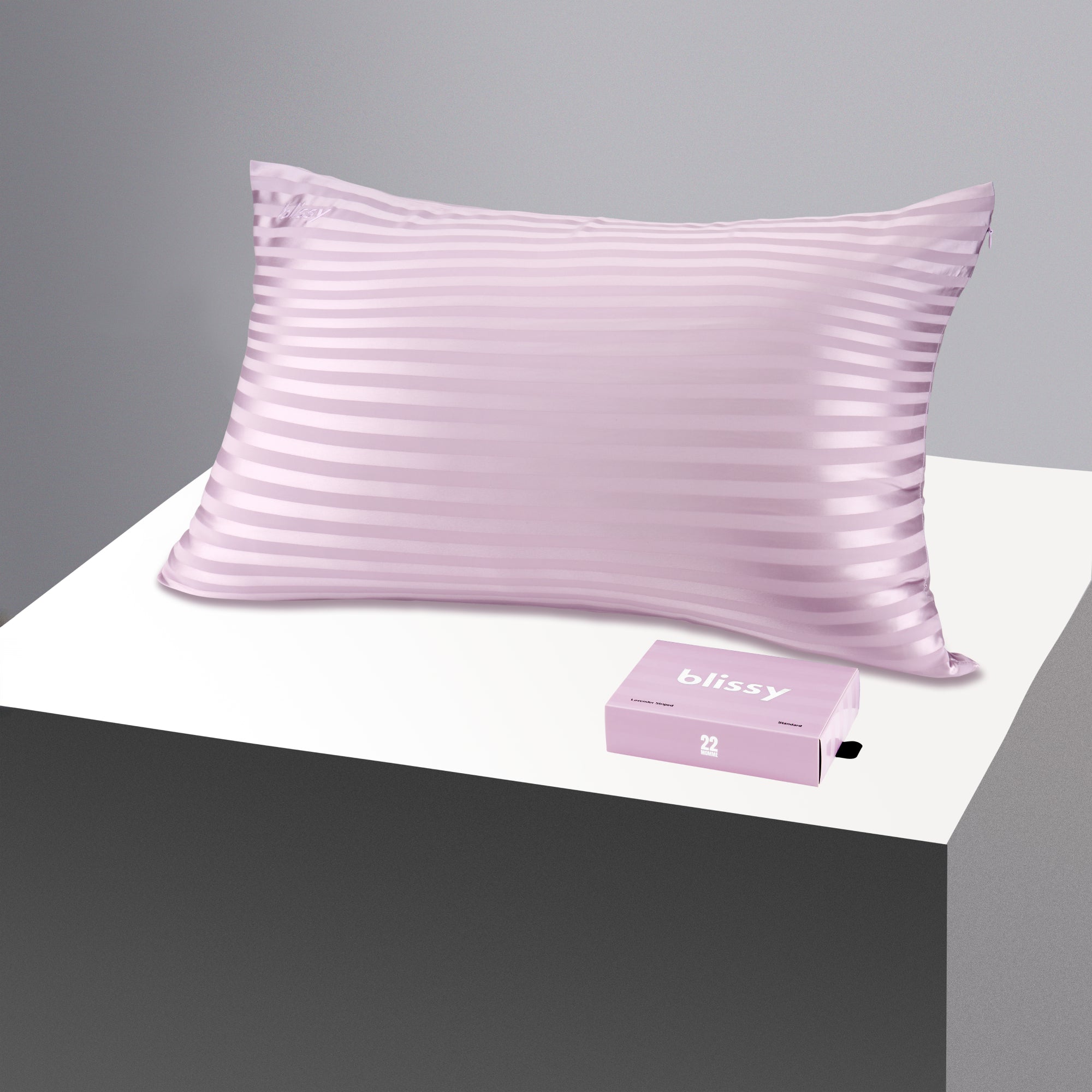 Pillowcase - Lavender Striped - Standard