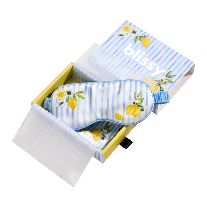 Sleep Mask - Lemon Bloom