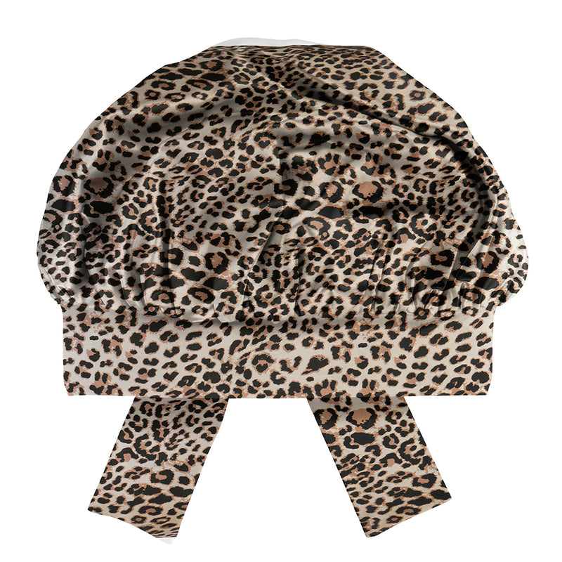 Blissy Bow Bonnet - Leopard