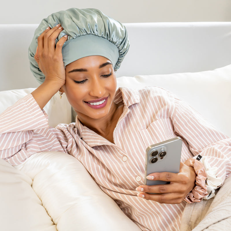 Blissy Halo Bonnet - Matcha