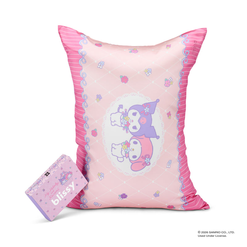 Blissy Pillowcase - Hello Kitty - Melody & Kuromi - Standard