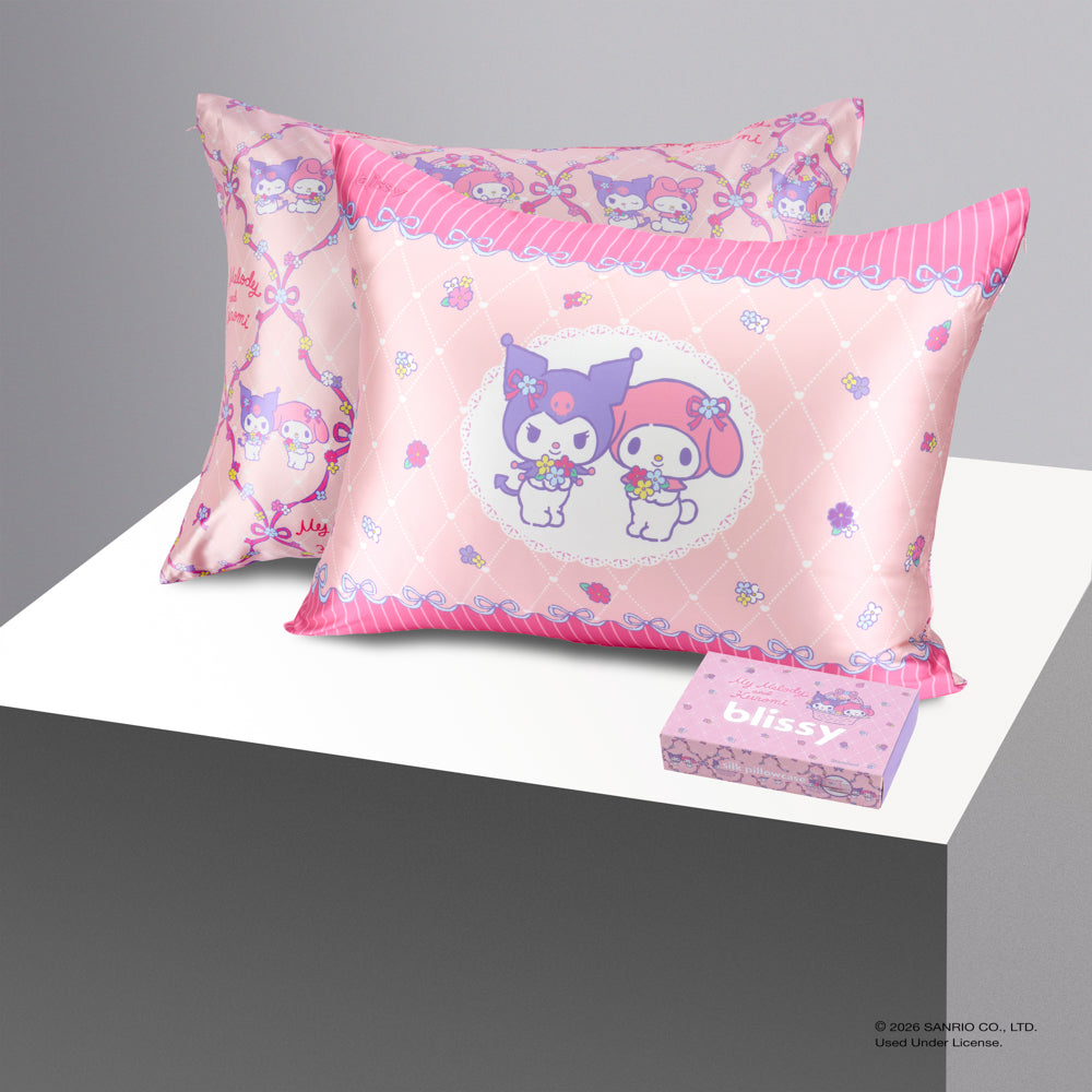 Blissy Pillowcase - Hello Kitty - My Melody™ & Kuromi™ - Standard