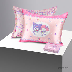 Blissy Pillowcase - Hello Kitty - Melody & Kuromi - Standard