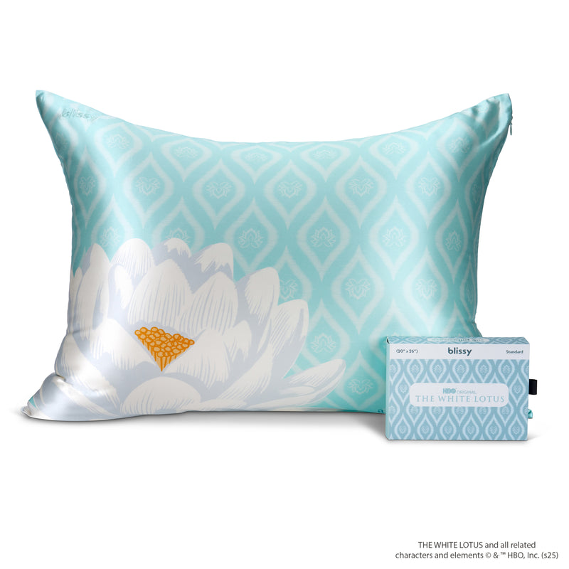 Pillowcase - White Lotus - Paradise Lotus - King