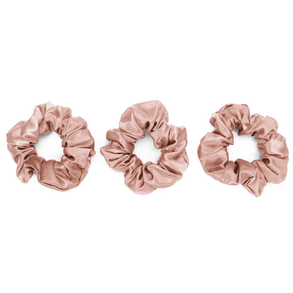 Blissy Mulberry Silk Blissy Scrunchies – Pink