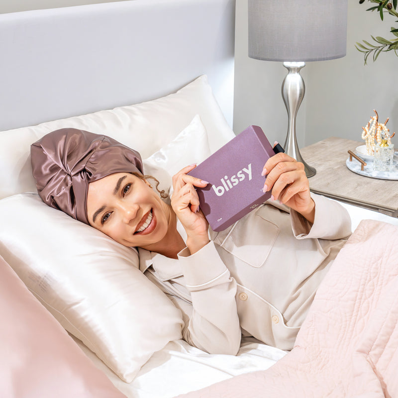 Blissy Bonnet - Plum - Large