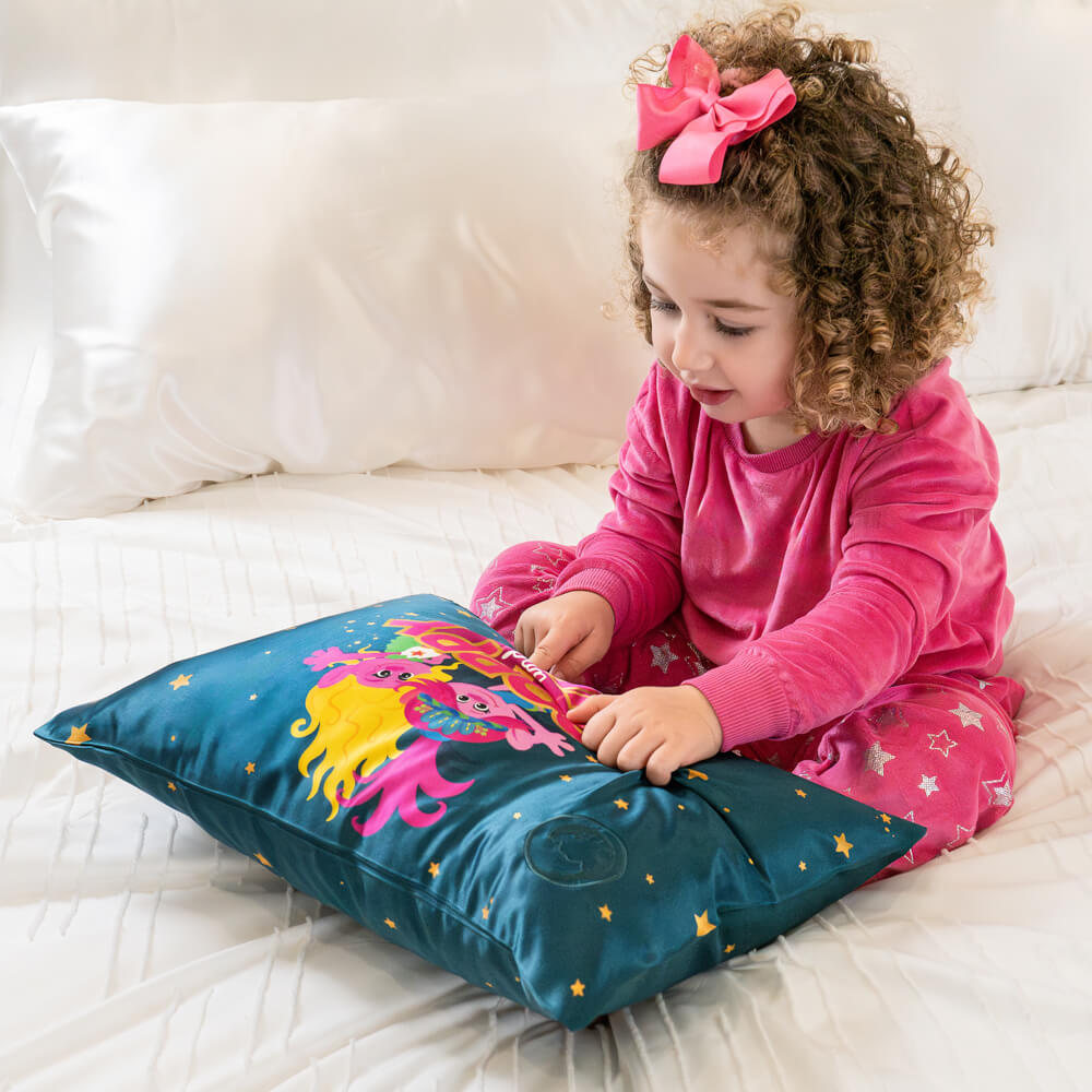 Blissy Mulberry Silk Pillowcase – Trolls Queen