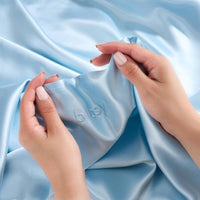 Pillowcase - Sky Blue - Queen