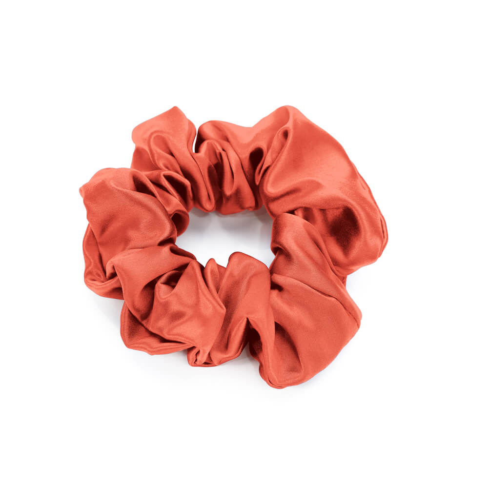 Sunrise Blissy Scrunchies Close-Up – Blissy 22 Momme Silk