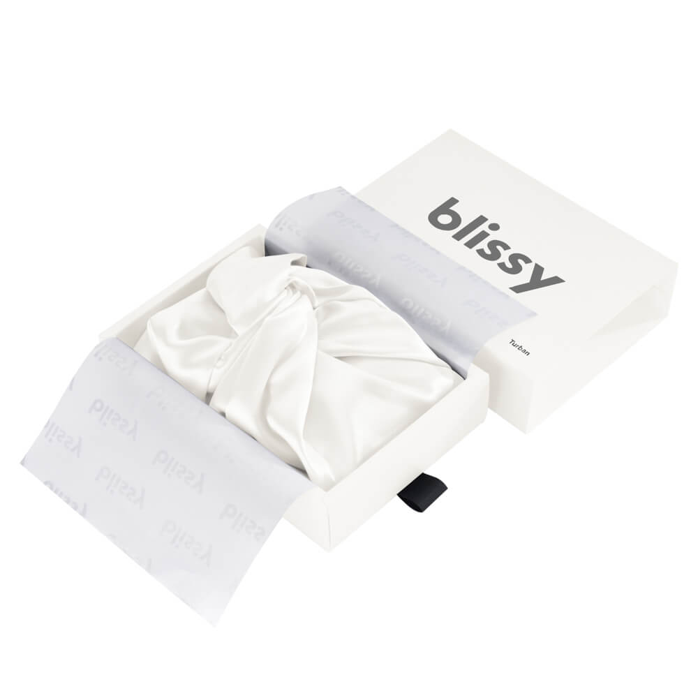 Blissy White Blissy Bonnet Lifestyle – Mulberry Silk
