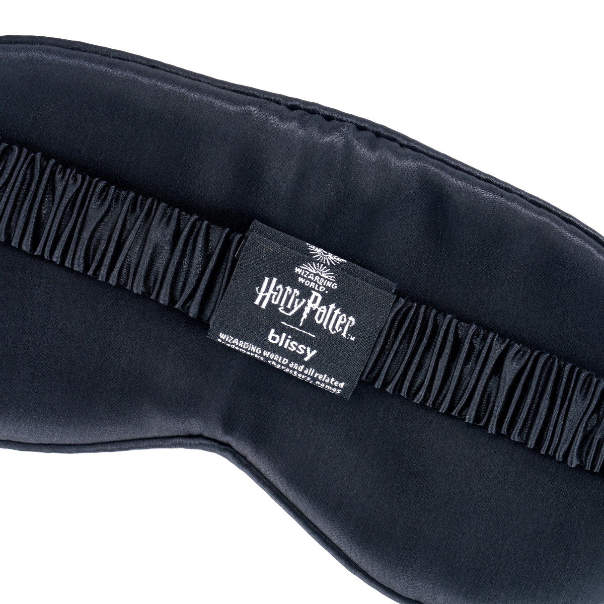 Blissy Harry Potter™ Wizarding World Icons Silk Sleep Mask Detail –